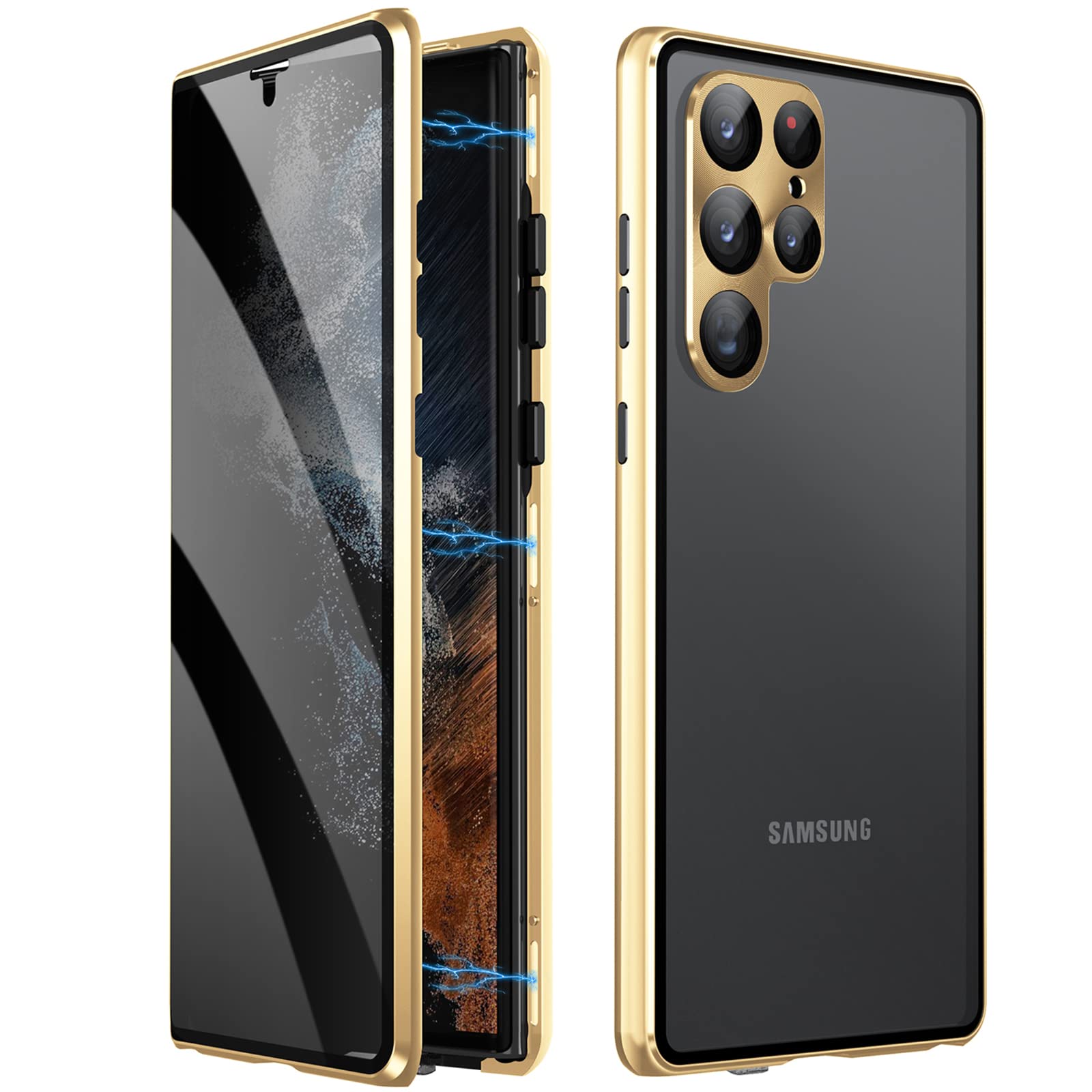 ​【512GB・無音】Galaxy S23 Ultraケース5点付（3万円相当） Amazon.com: Privacy Magnetic Case for Samsung Galaxy S23 Ultra/S23